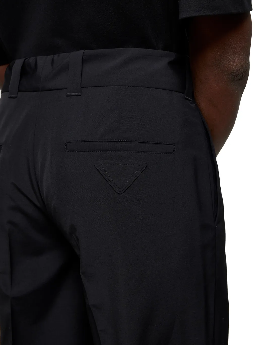 Logo Detailed Tapered Leg Trousers