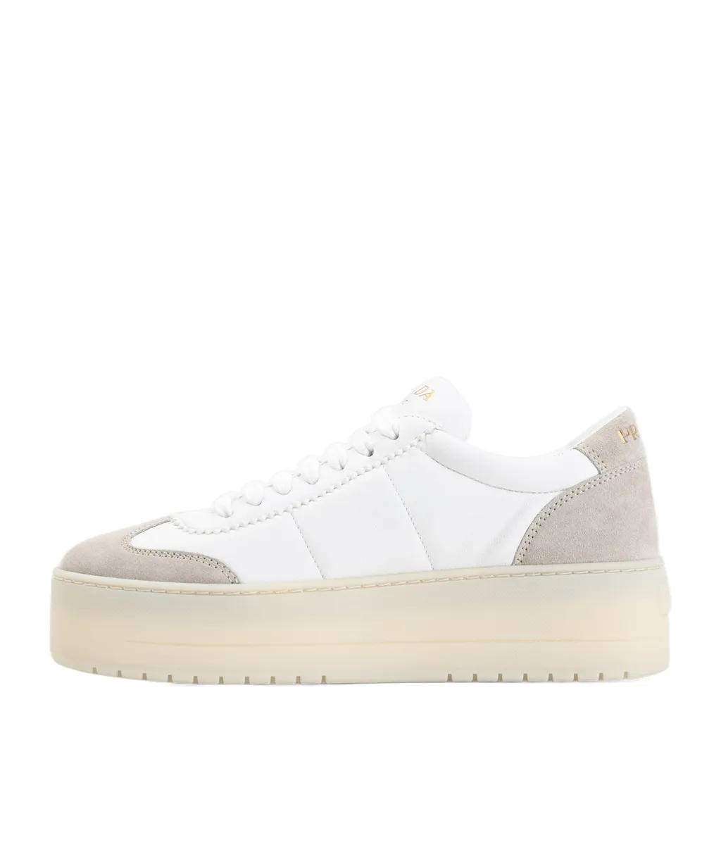 Downtown Logo Plaque Lace-Up Sneakers