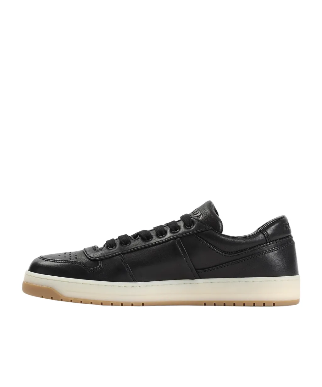 Downtown Logo Plaque Lace-Up Sneakers