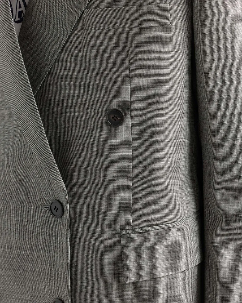 Double-Breasted Tailored Blazer