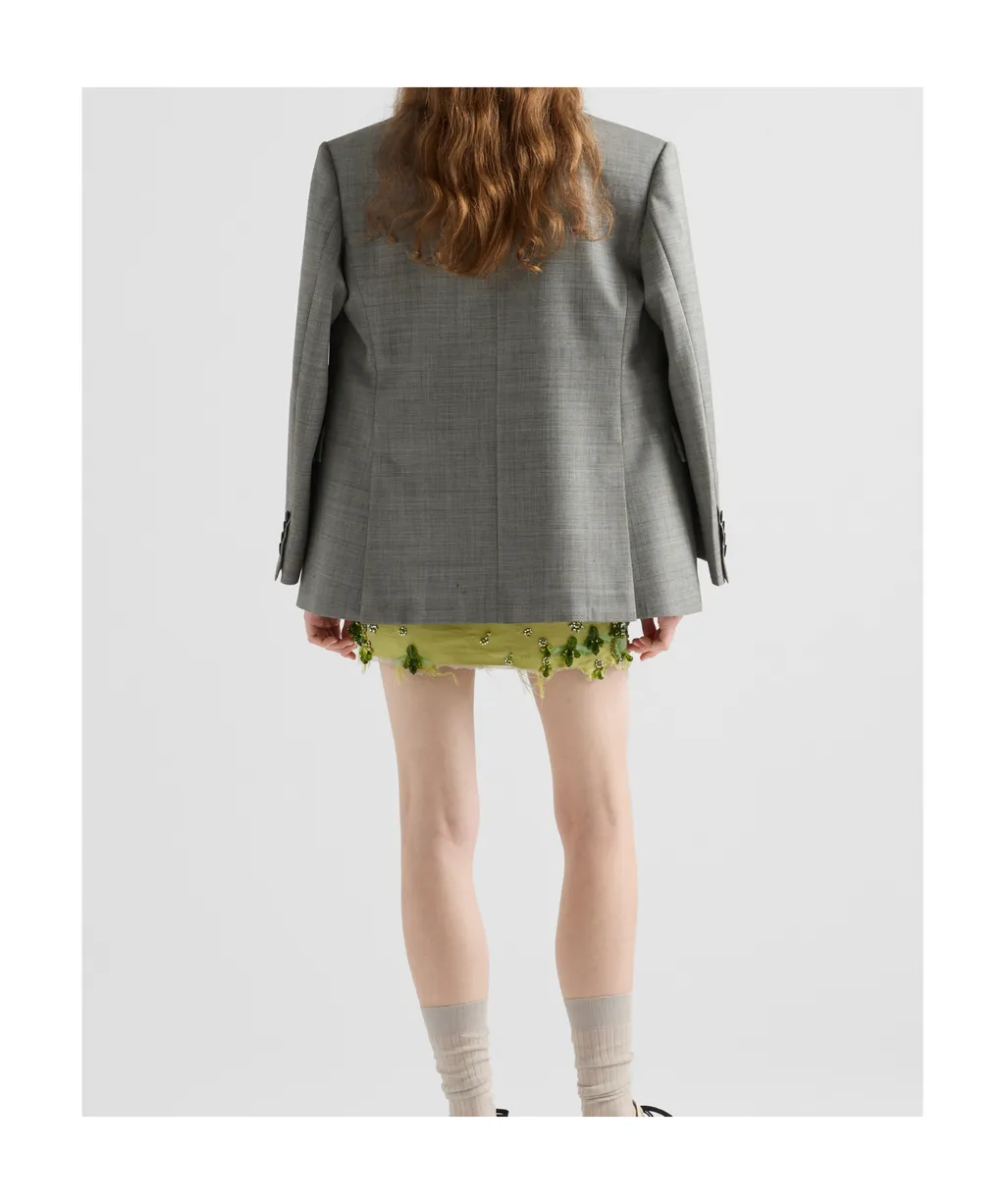 Double-Breasted Tailored Blazer