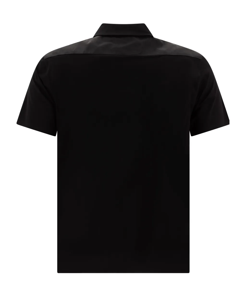 Logo Plaque Short-Sleeved Polo Shirt
