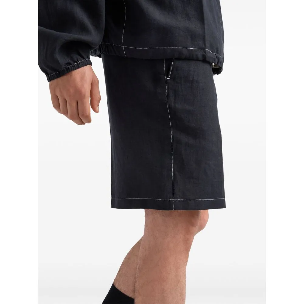 Logo-Patch Bermuda Shorts