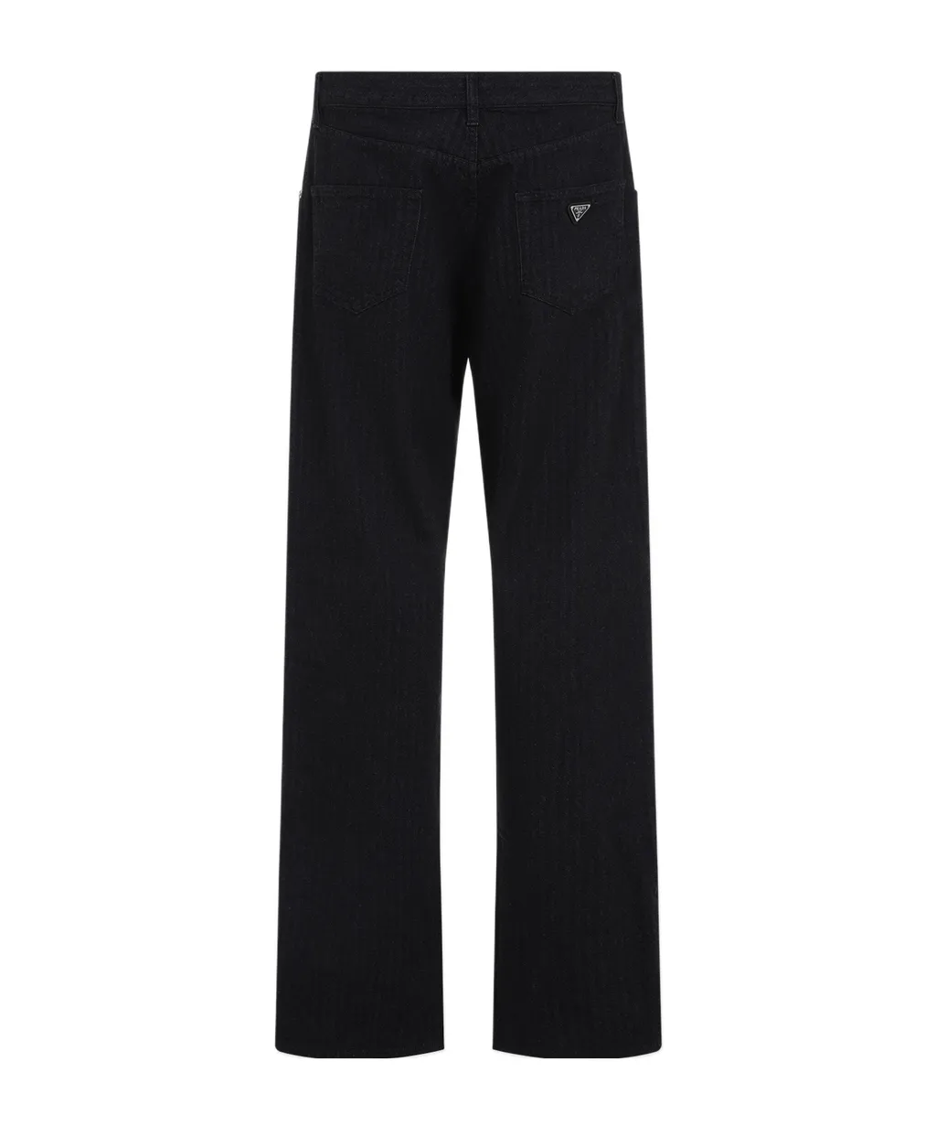 Triangle-Logo Jeans