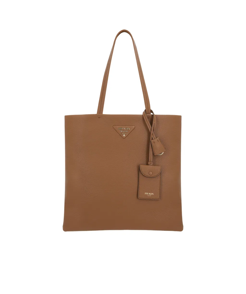 Triangle Logo Top Handle Bag