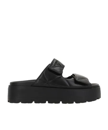 Quilted Slip-On Sandals