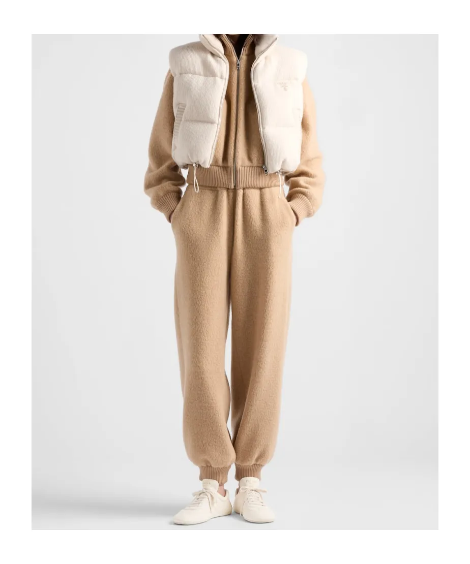 Wool And Cashmere Down Vest