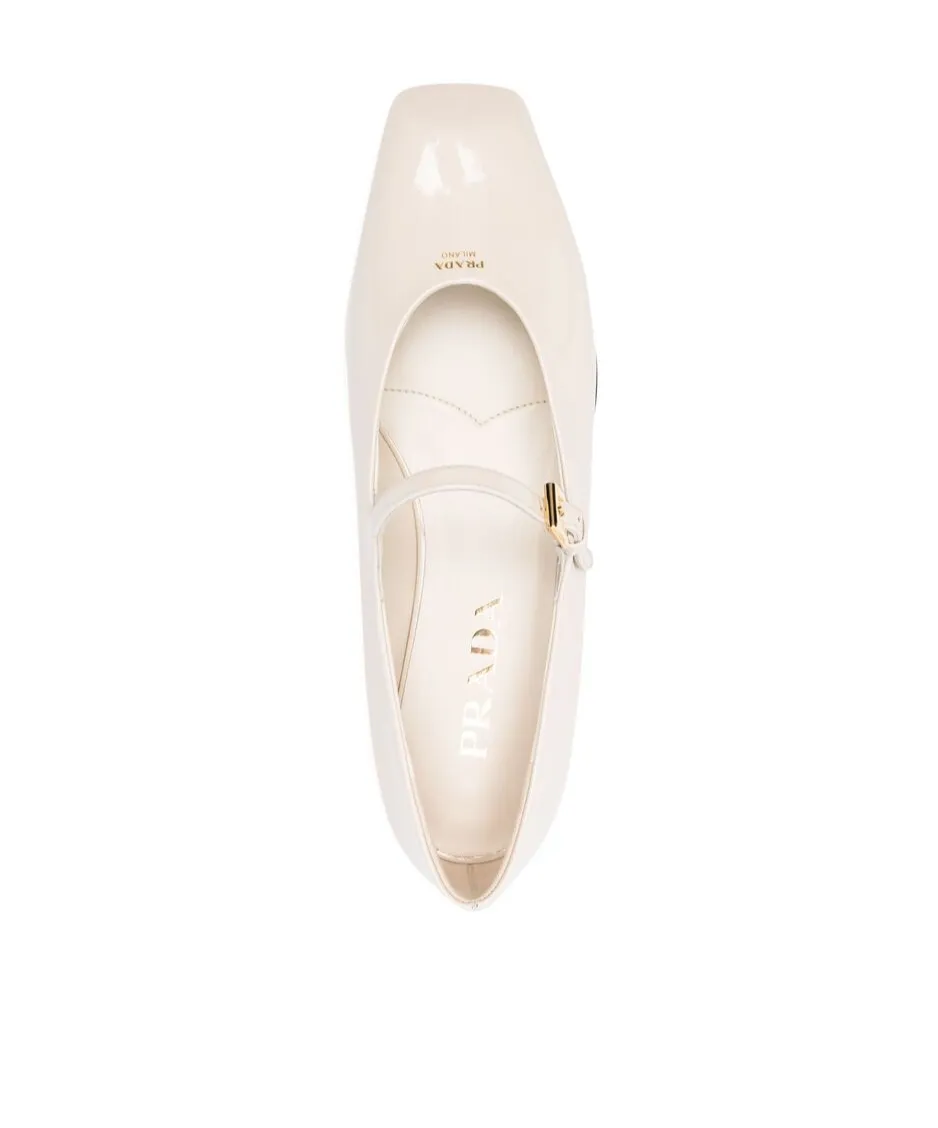 Square-Toe Ballet Flats