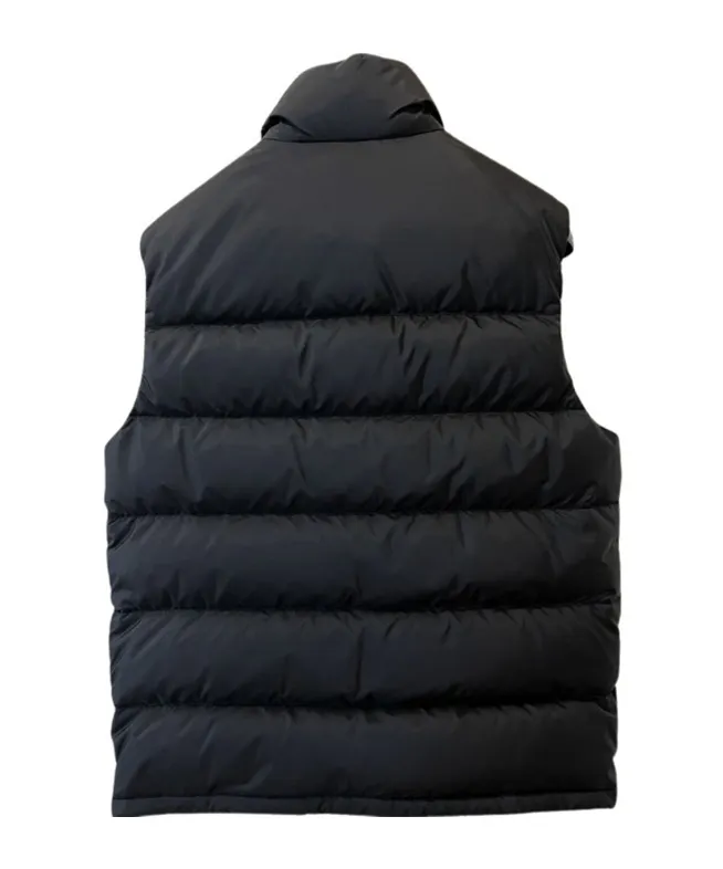 High-Necked Sleeveless Vest