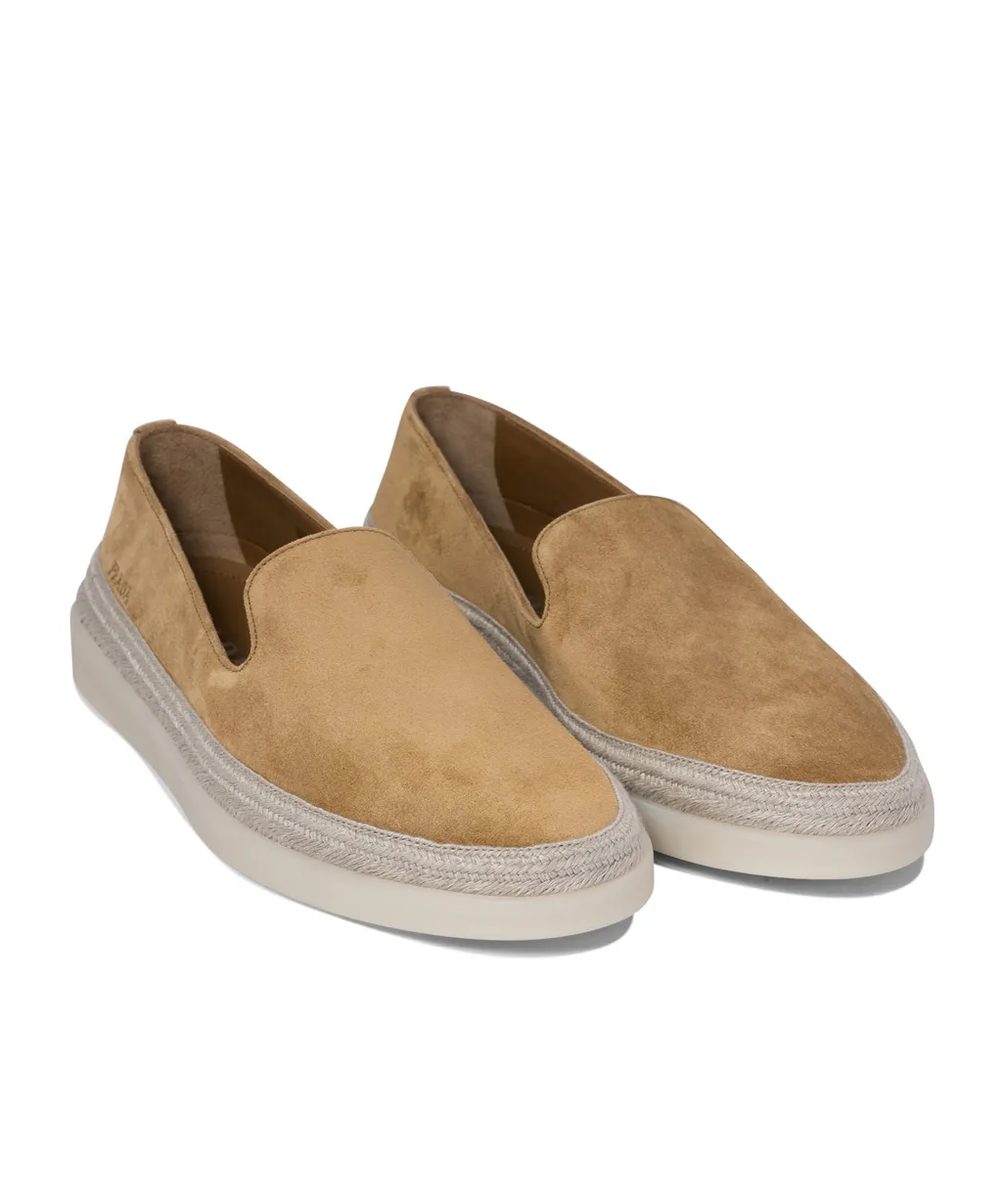 Suede Loafers