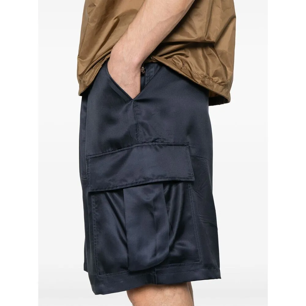 Logo Detailed Cargo Shorts