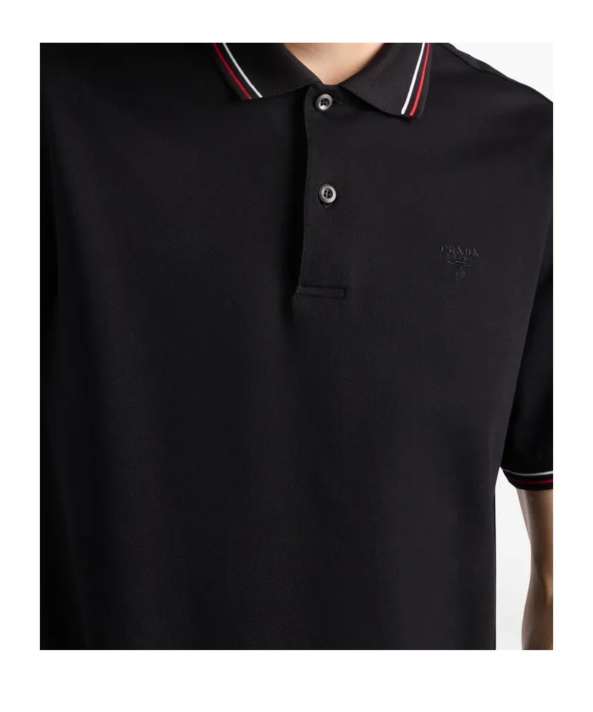 Logo Detailed Short Sleeved Polo Shirt
