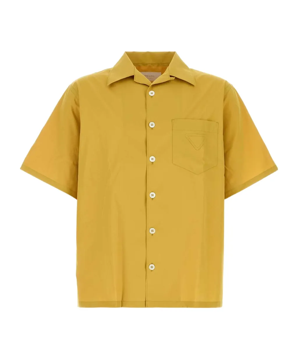 Short-Sleeved Button-Up Shirt