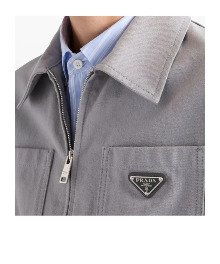 Denim Blouson Jacket