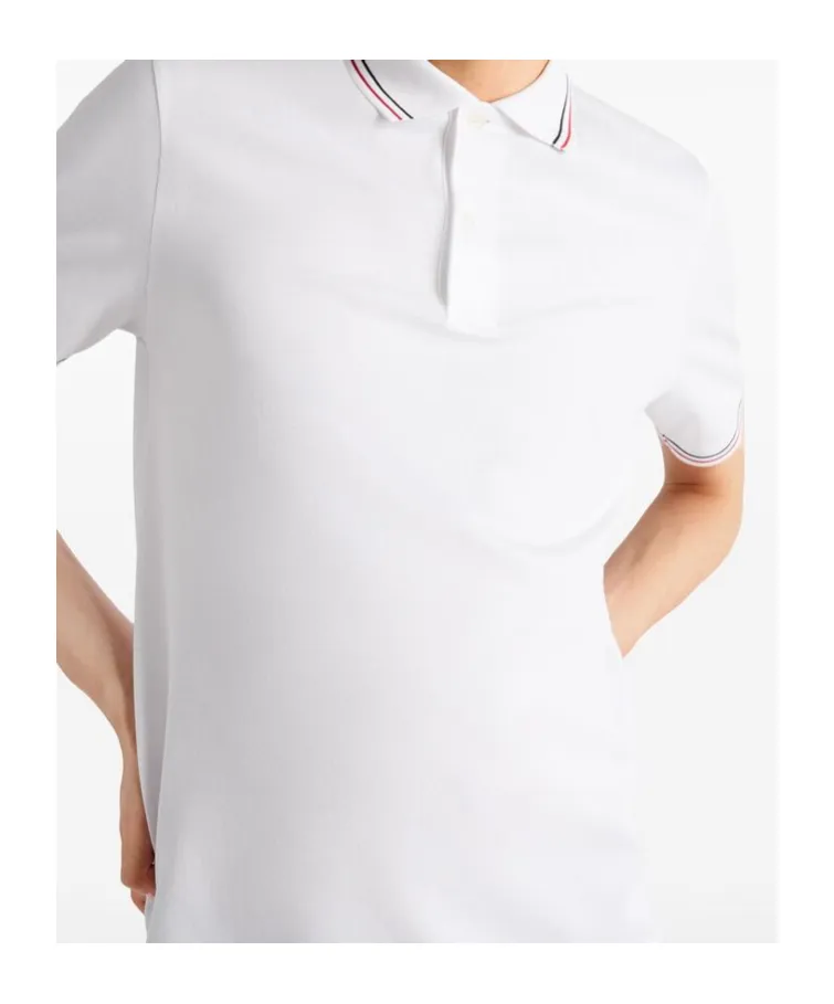 Short-Sleeved Piqué Polo Shirt