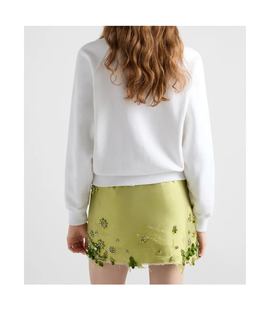 Logo Printed Crewneck Sweatshirt