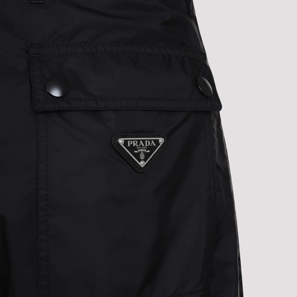 Logo Plaque Straight Leg Trousers