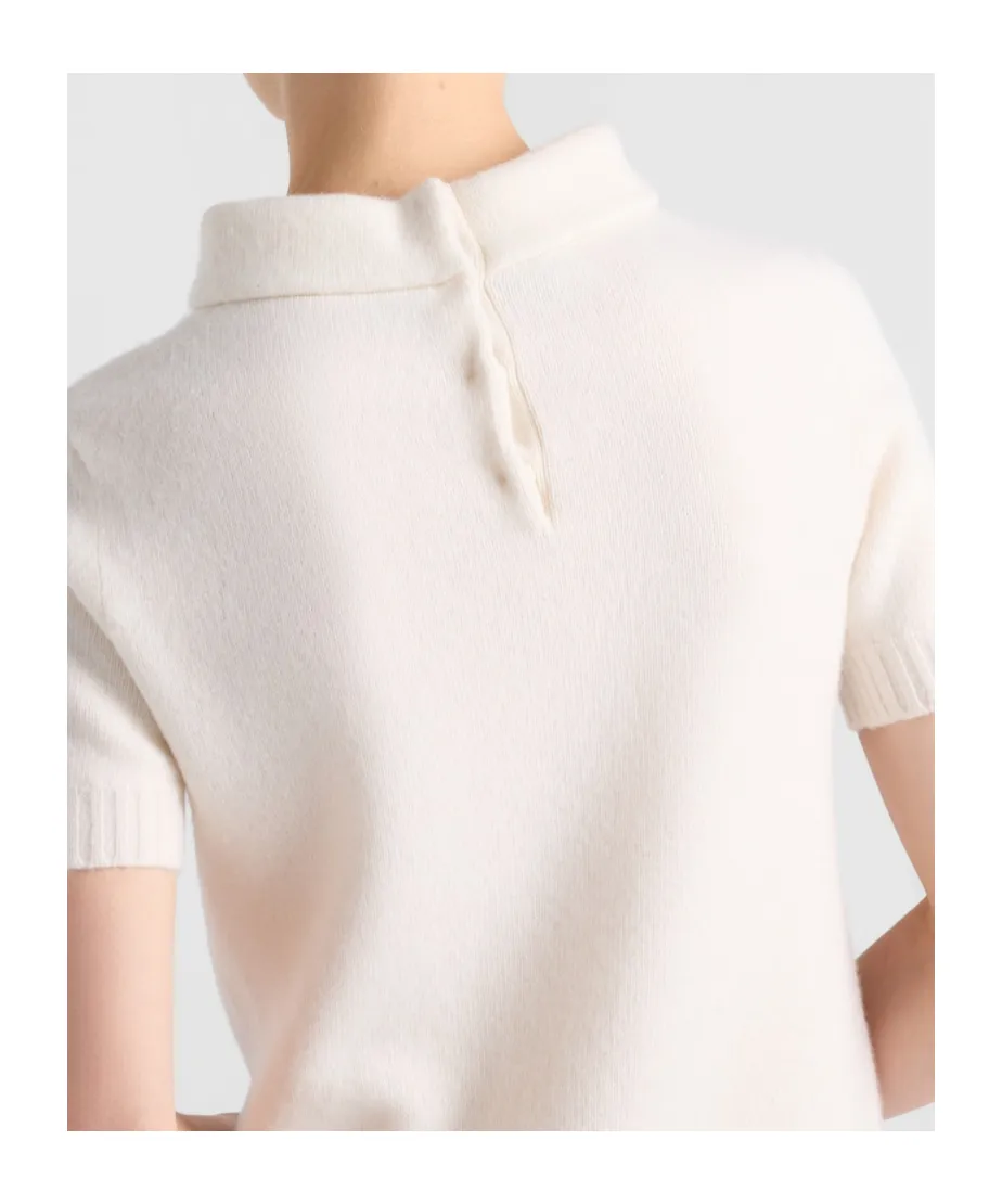Short-Sleeved Knitted Dress