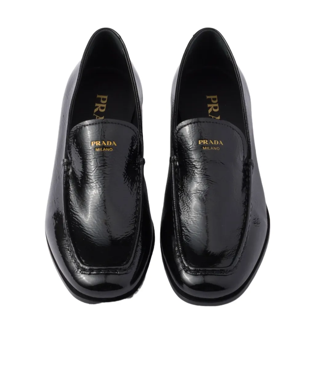 Round-Toe Slip-On Loafers