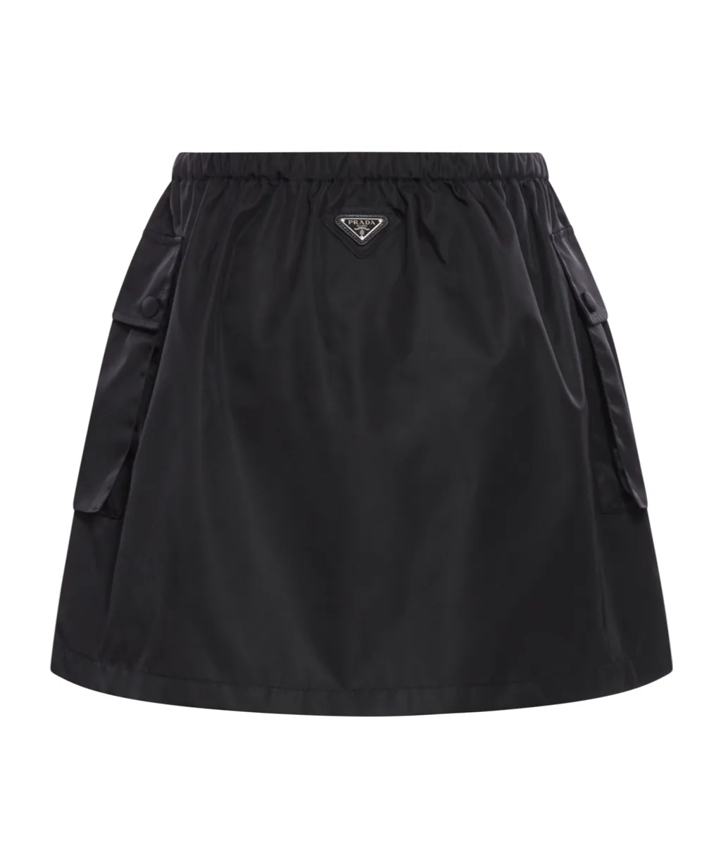 Logo Plaque Mini Skirt