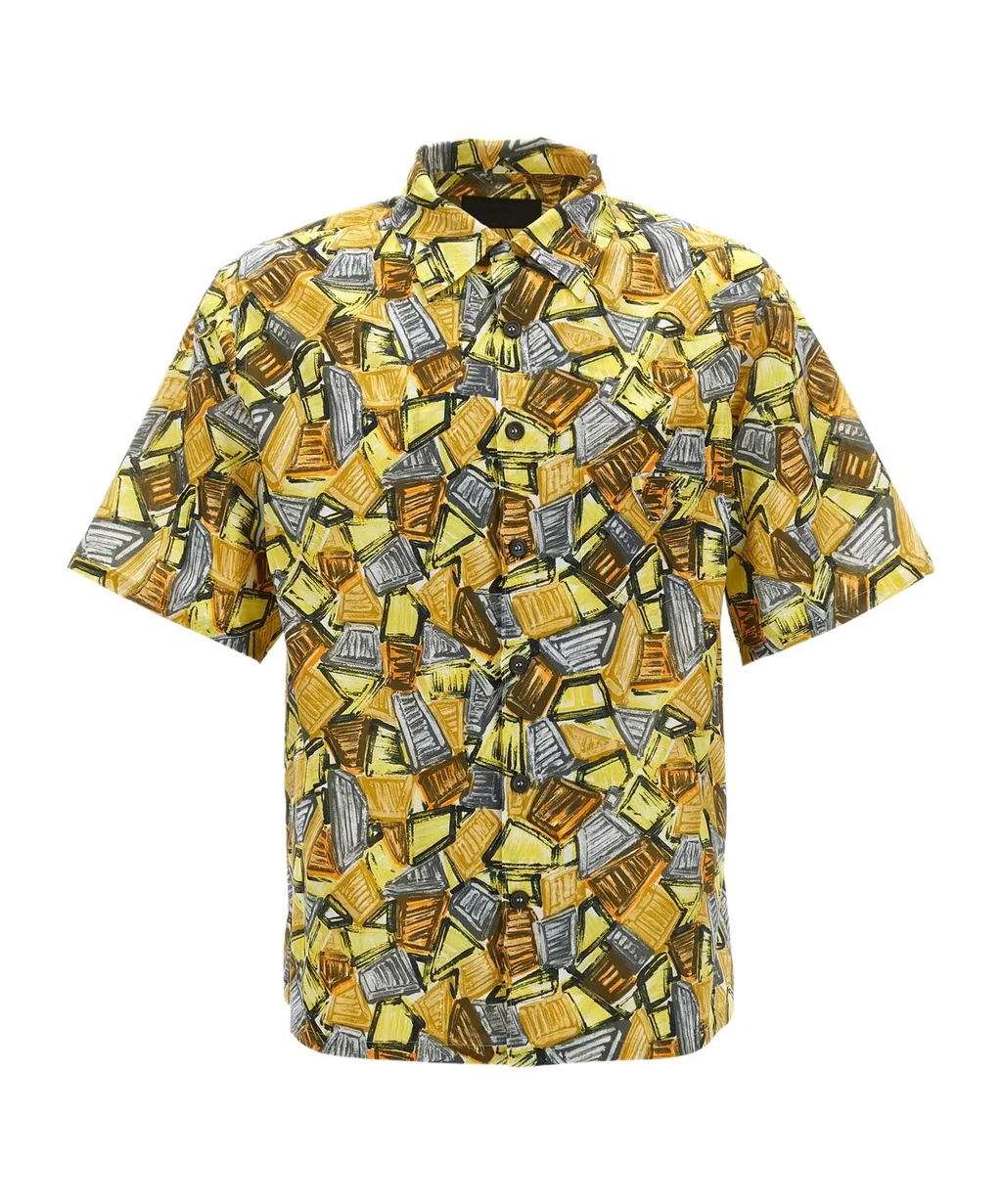 Graphic Printed Short-Sleeve Shirt