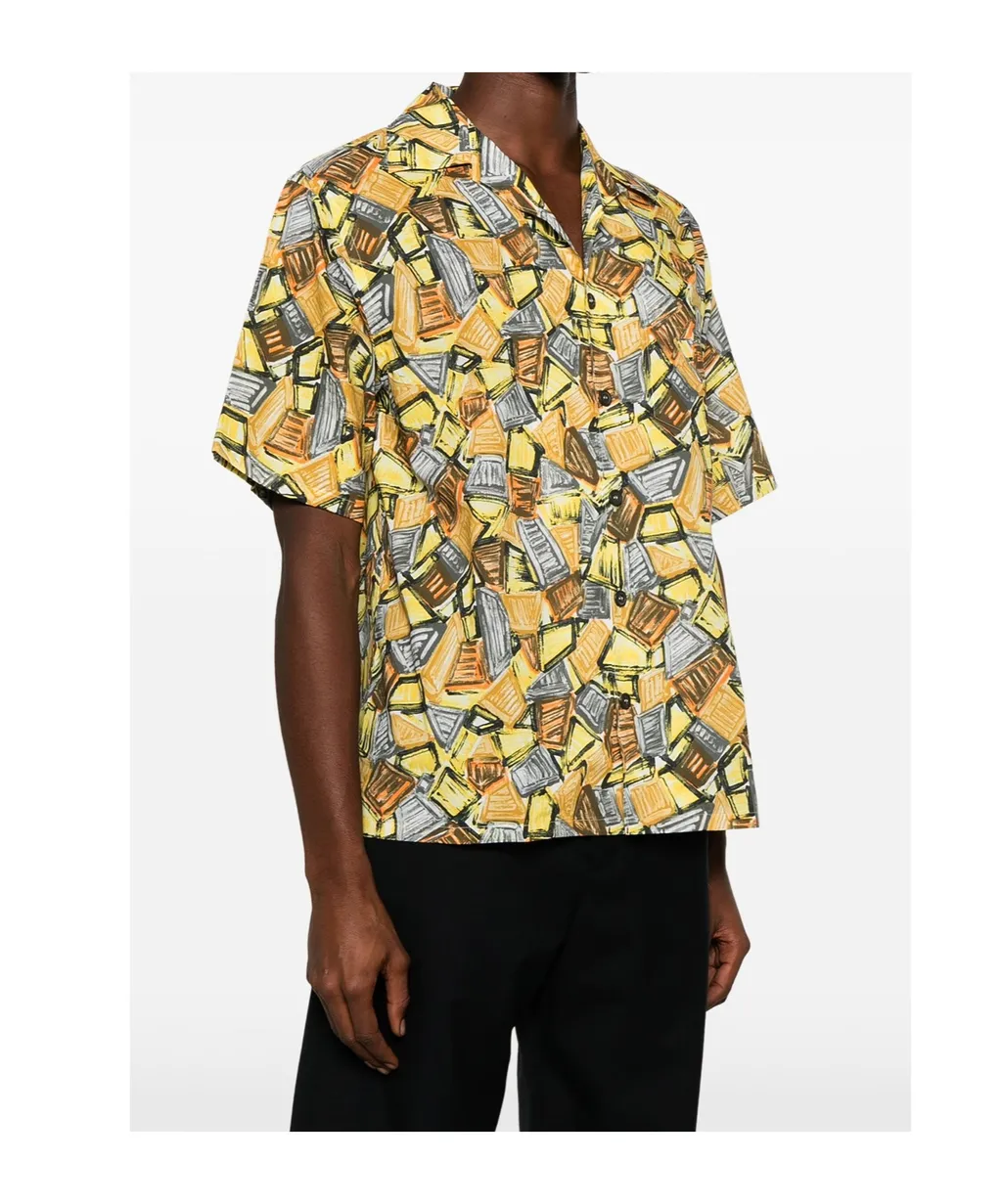 Graphic Printed Short-Sleeve Shirt