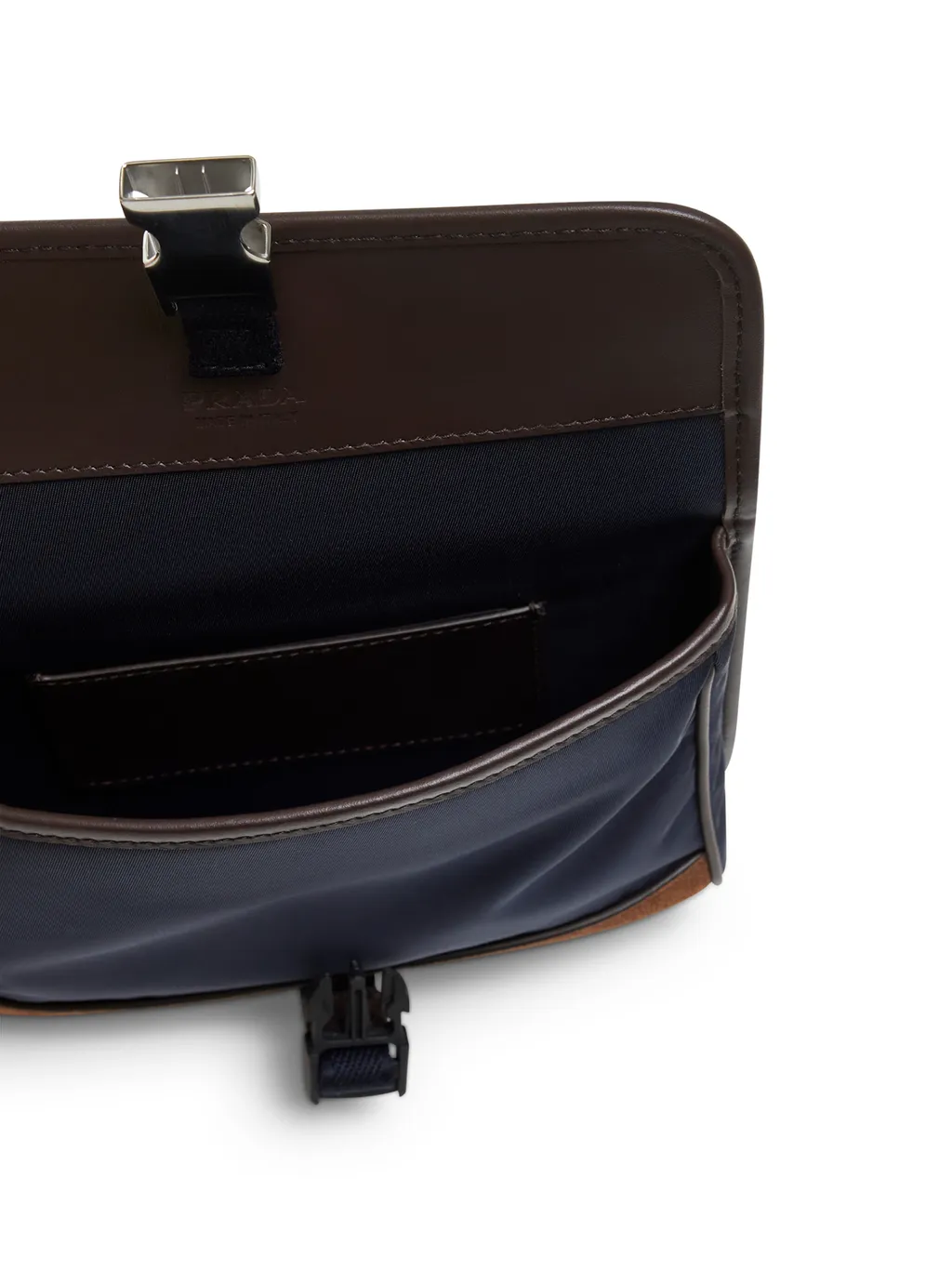 Logo Plaque Foldover Top Wallet