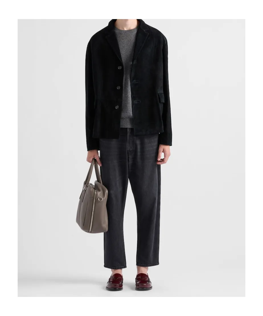 Single Breasted Long-Sleeved Jacket