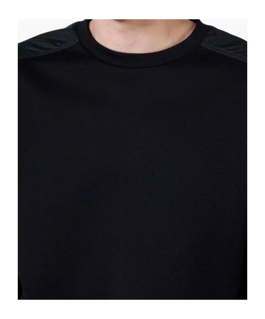 Logo Plaque Crewneck Sweatshirt