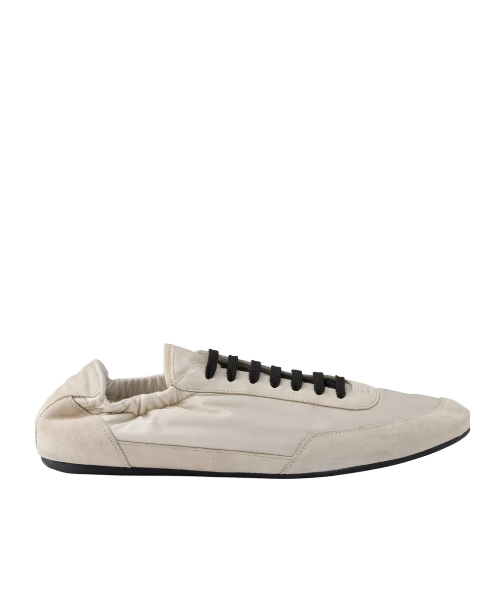Round Toe Lace-Up Sneakers