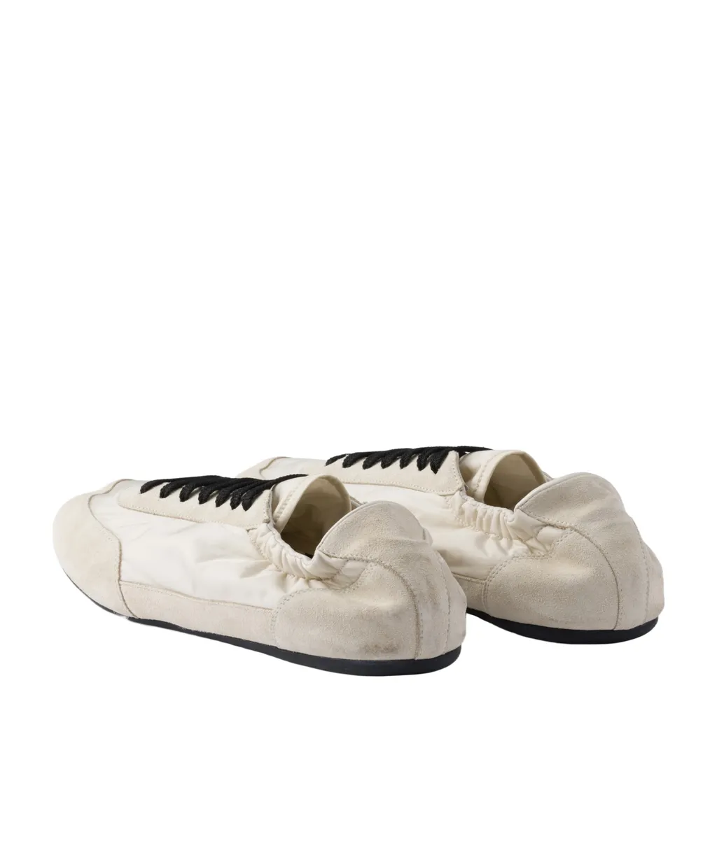 Round Toe Lace-Up Sneakers