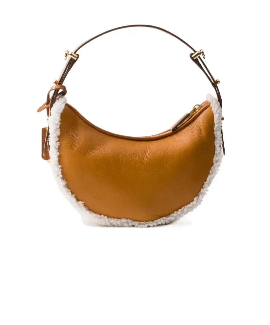 Zipped Small Shoulder Bag