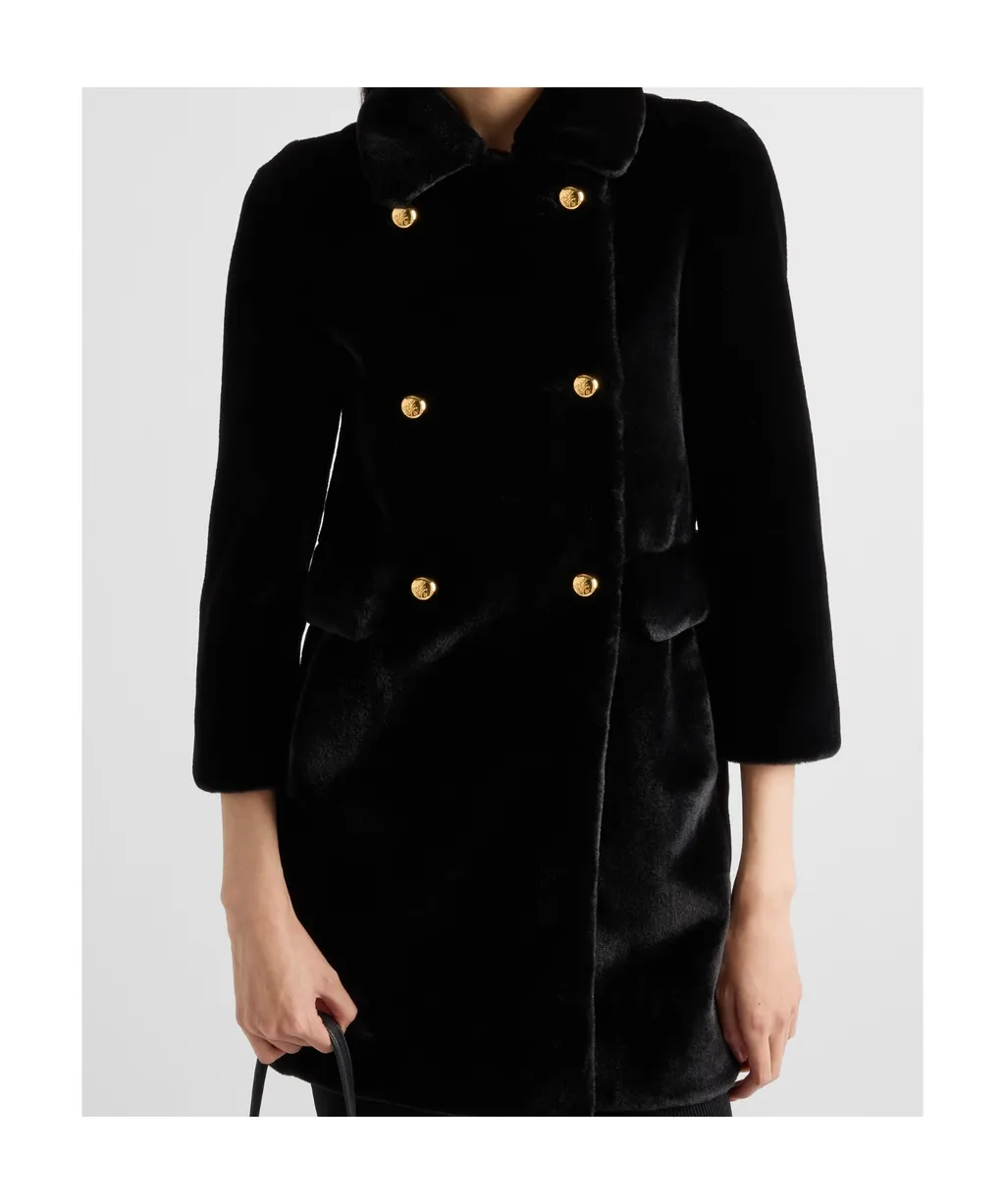 Double-Breasted Long Coat