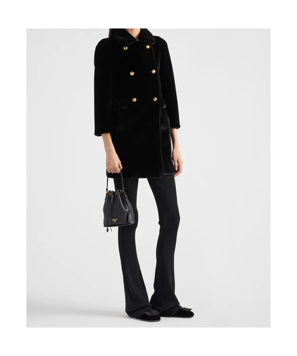 Double-Breasted Long Coat