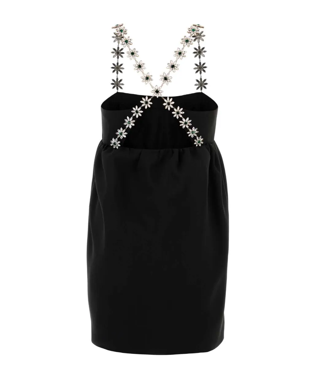 Embellished Mini Dress