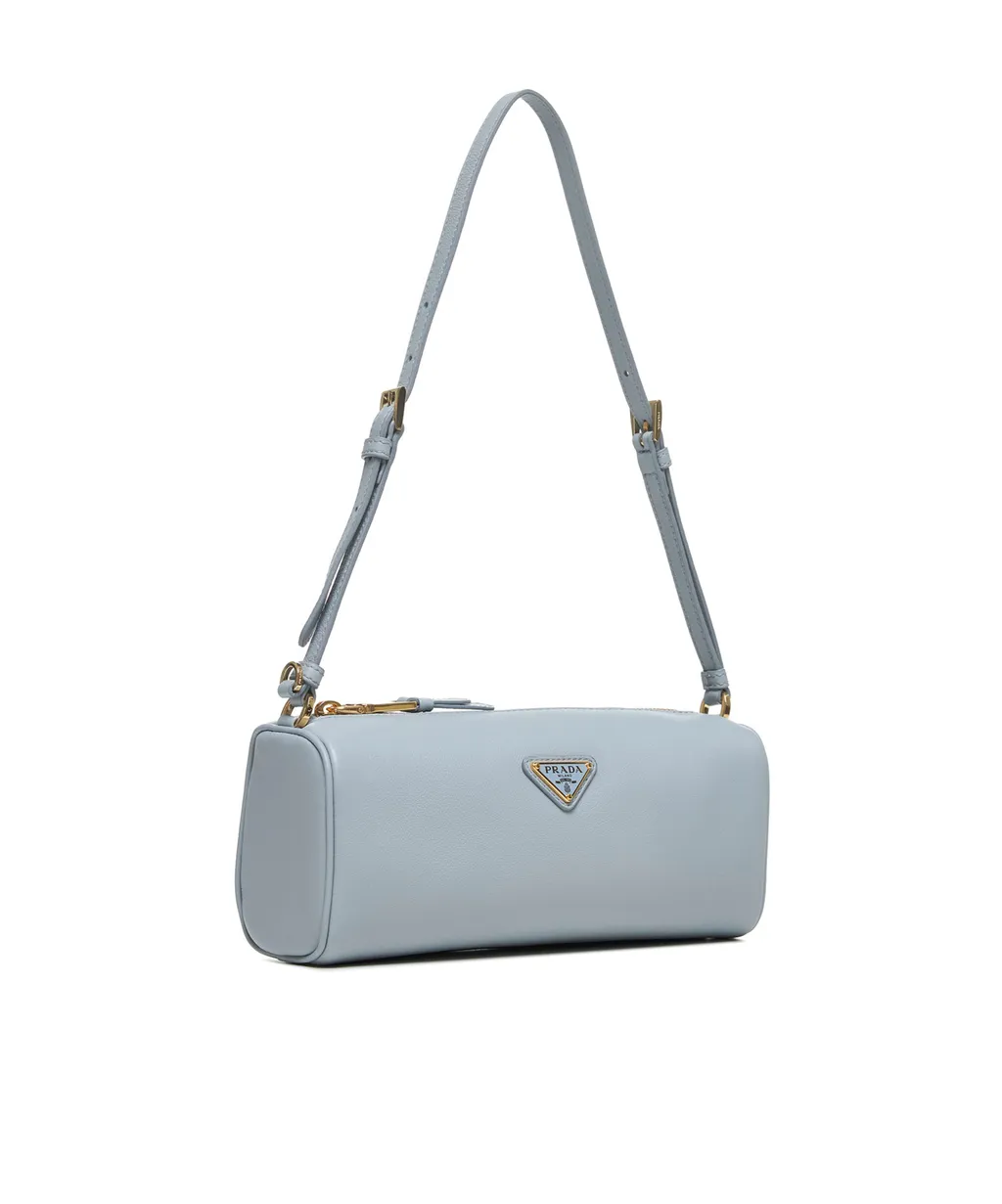 Zippered Shoulder Bag