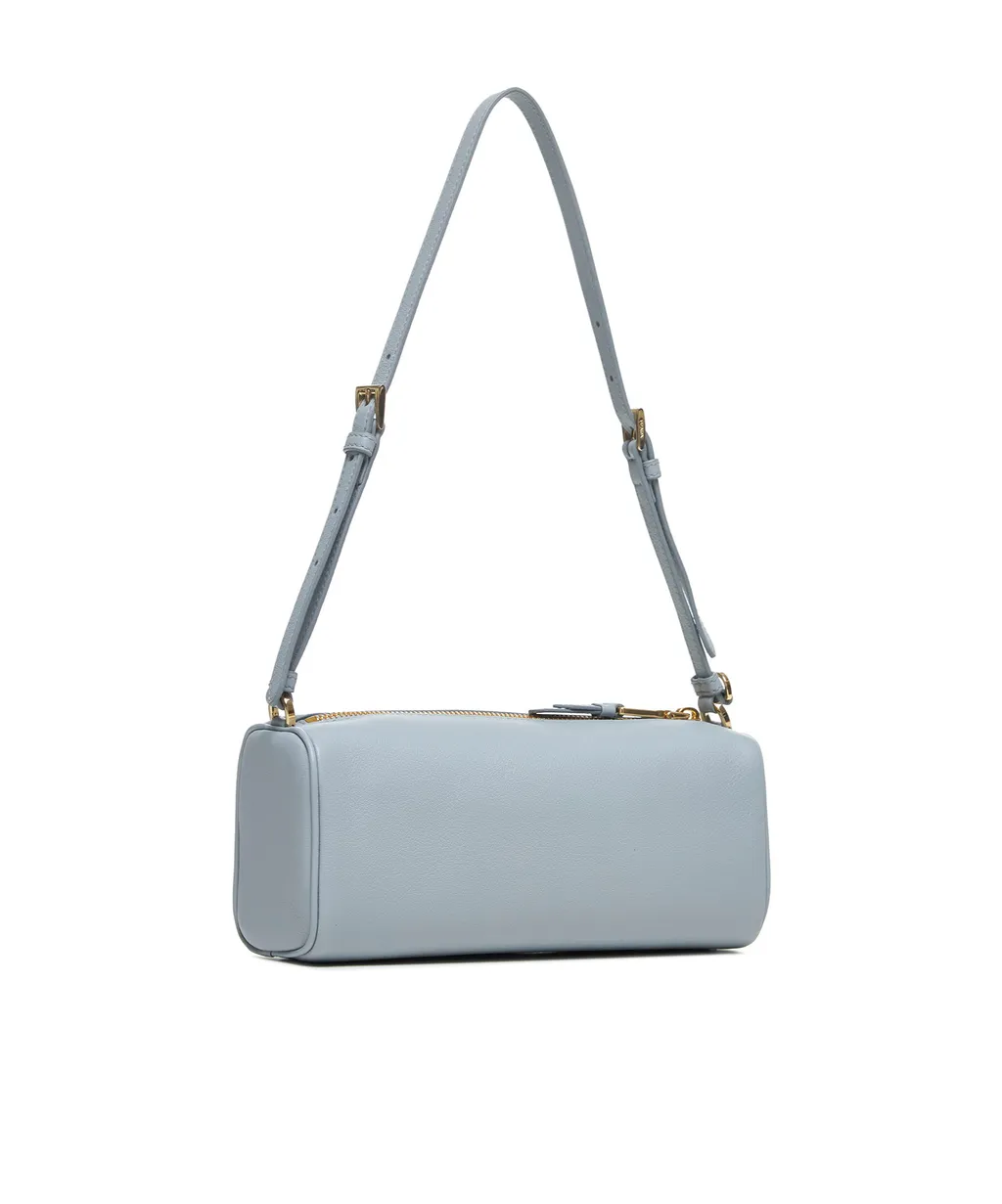 Zippered Shoulder Bag