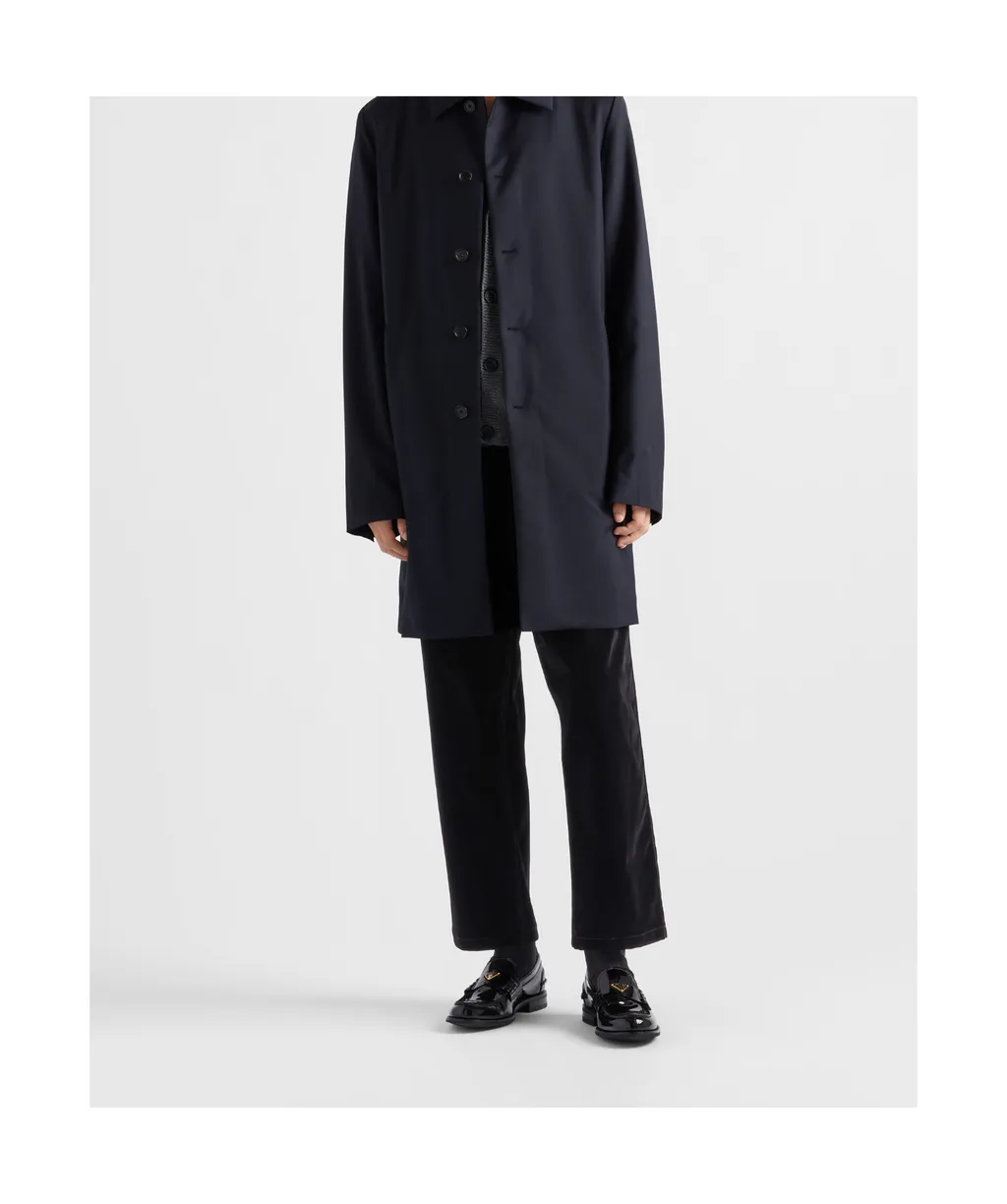 Logo Plaque Straight Leg Trousers