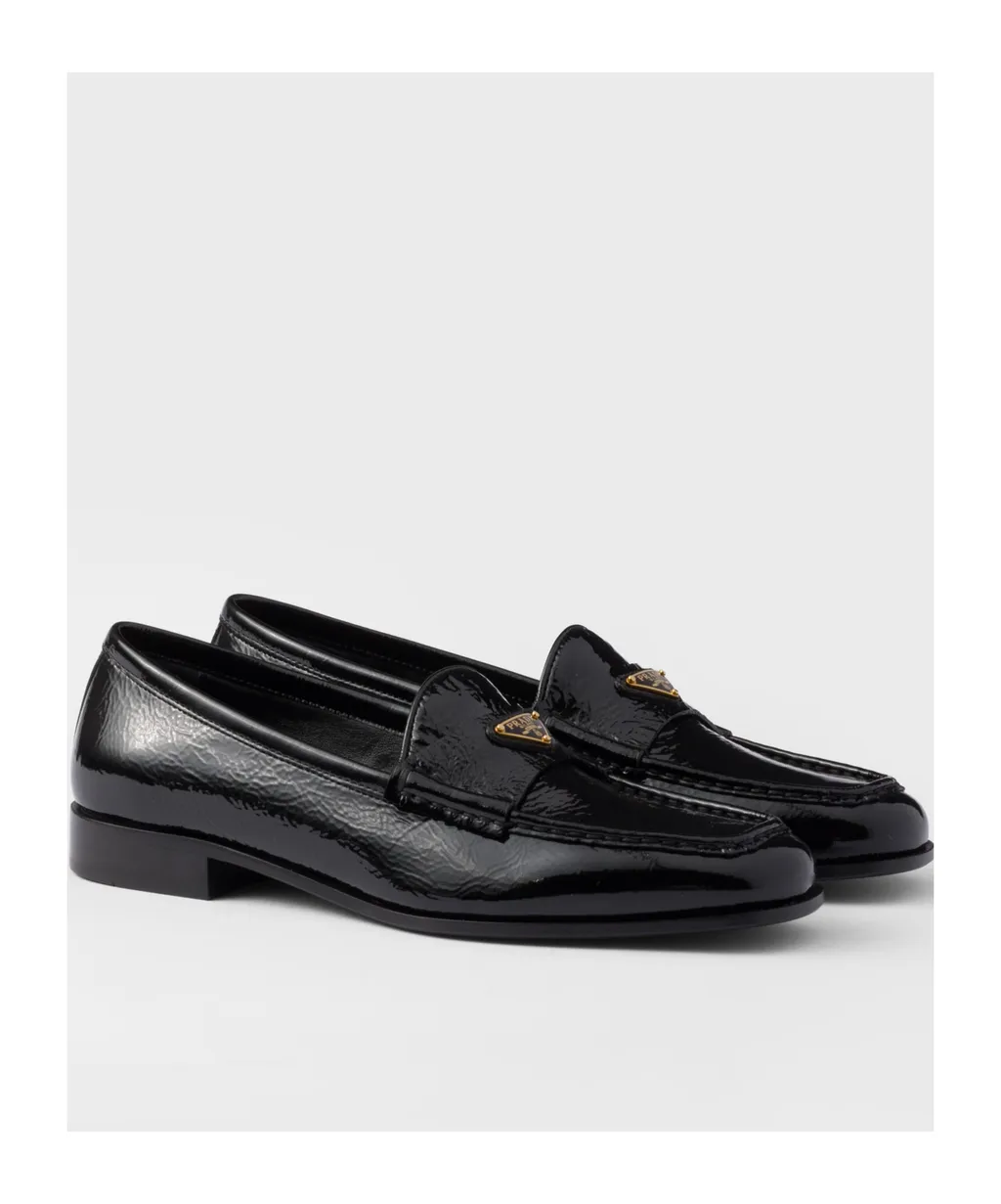 Naplak Patent Leather Loafers