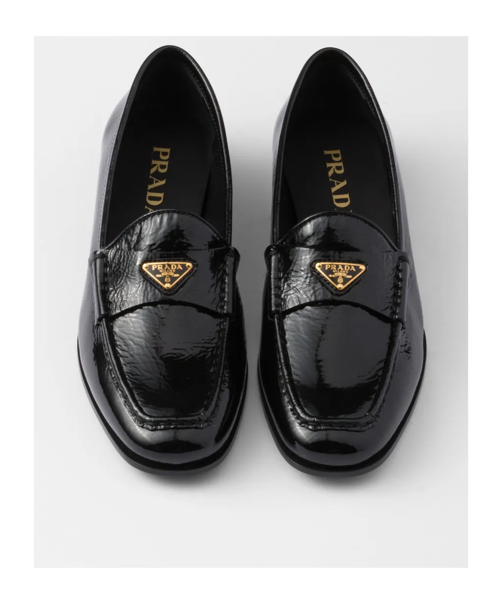 Naplak Patent Leather Loafers