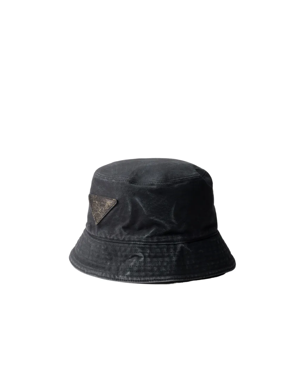 Logo Detailed Bucket Hat