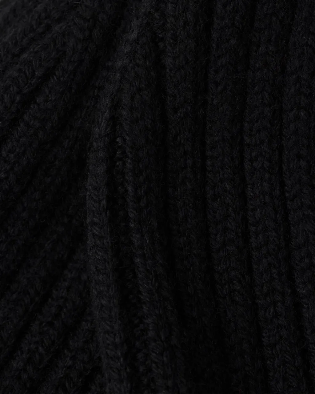 Enamel-Logo Turn-Up Brim Beanie