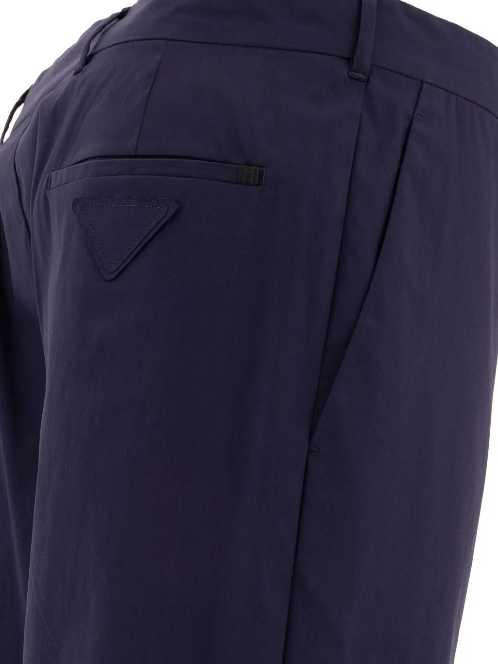 Logo Patch Straight-Leg Trousers