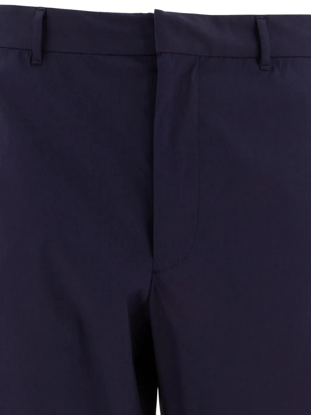 Logo Patch Straight-Leg Trousers