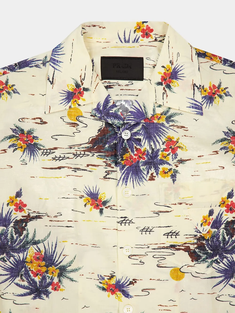 Graphic Printed Short-Sleeved Shirt