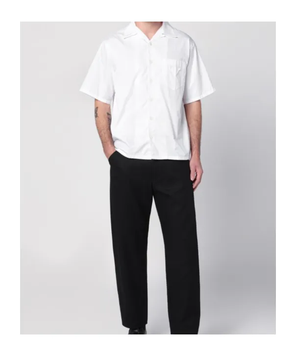 Short Sleeved Buttoned Shirt