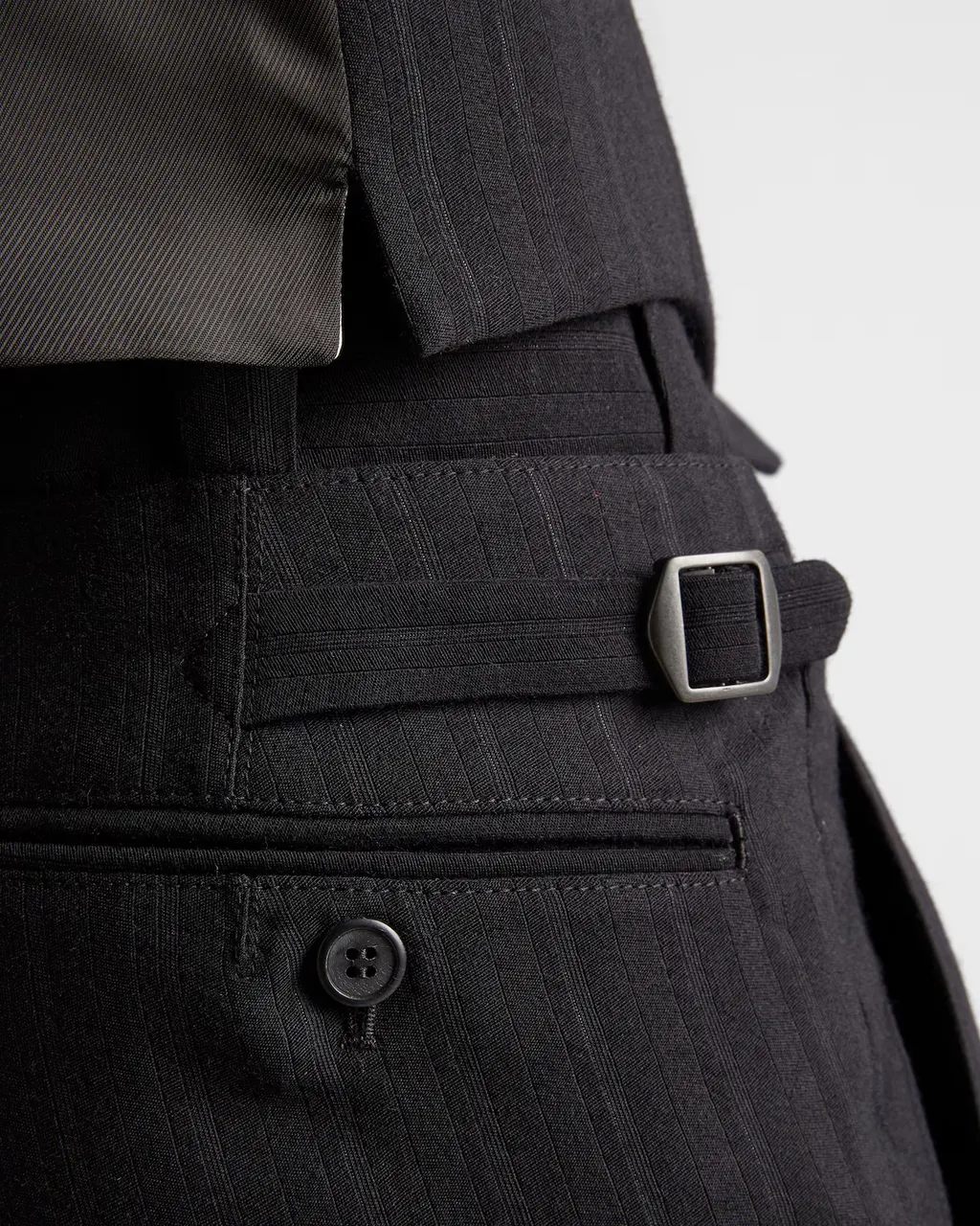 Pinstripe Pattern Trousers