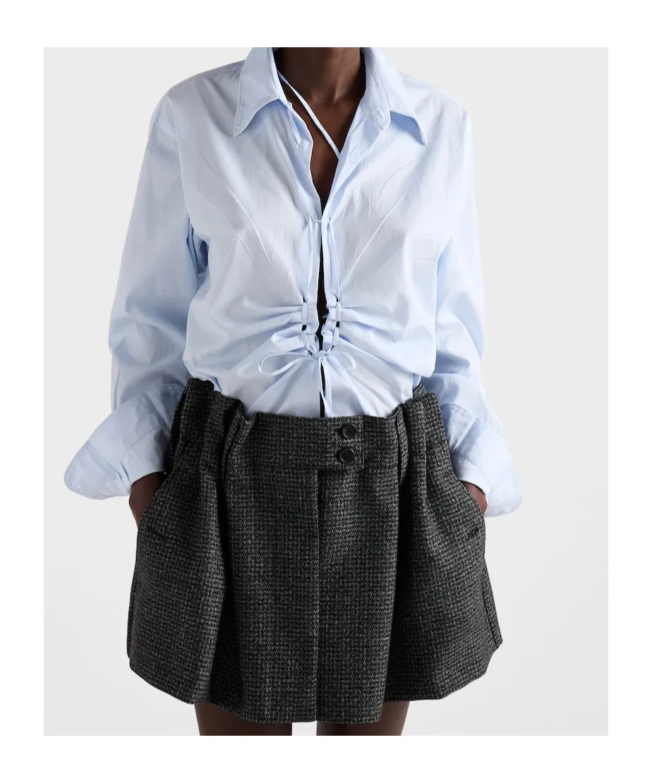 Checked Mini Skirt