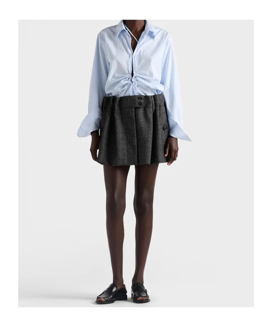 Checked Mini Skirt