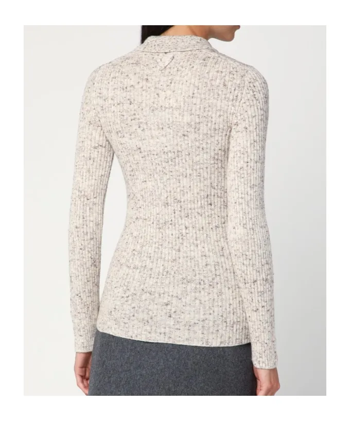 Long-Sleeved Polo Jumper